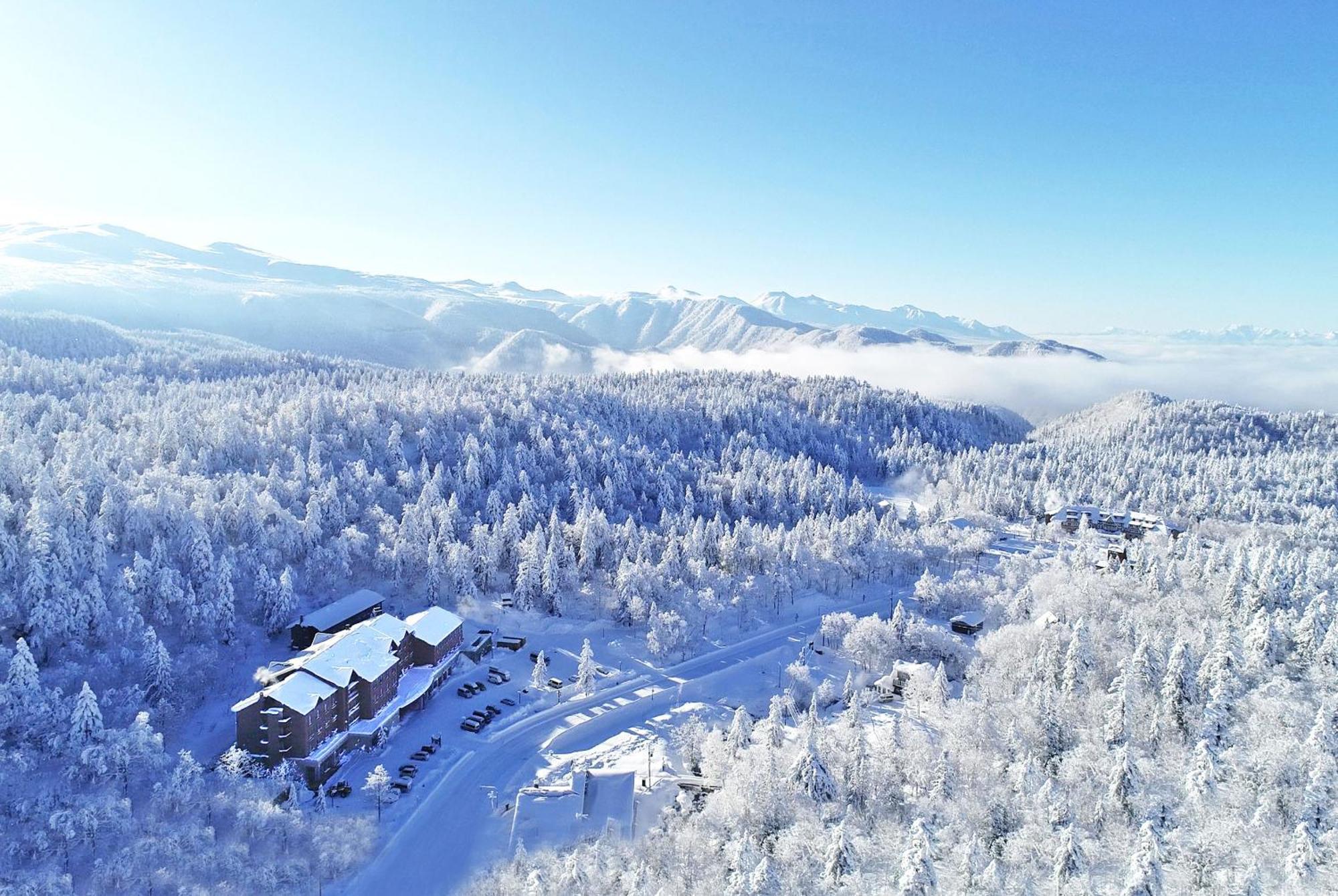 Higashikawa Asahidake Onsen Hotel Bear Monte מראה חיצוני תמונה